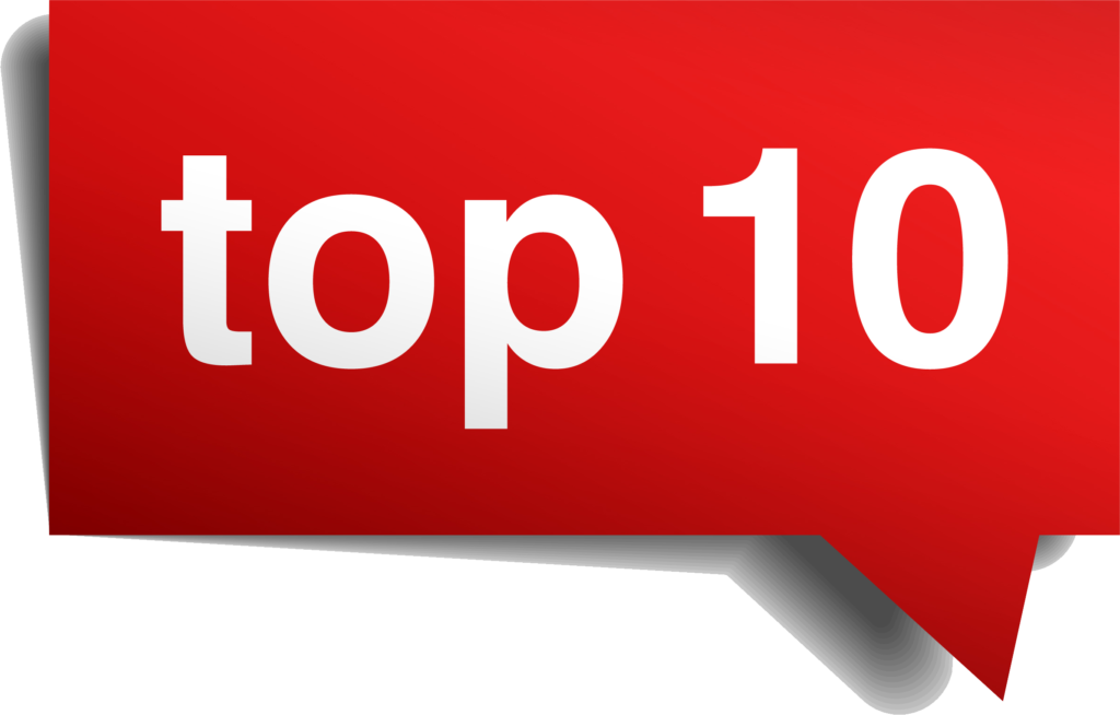 Вывод в ТОП 10